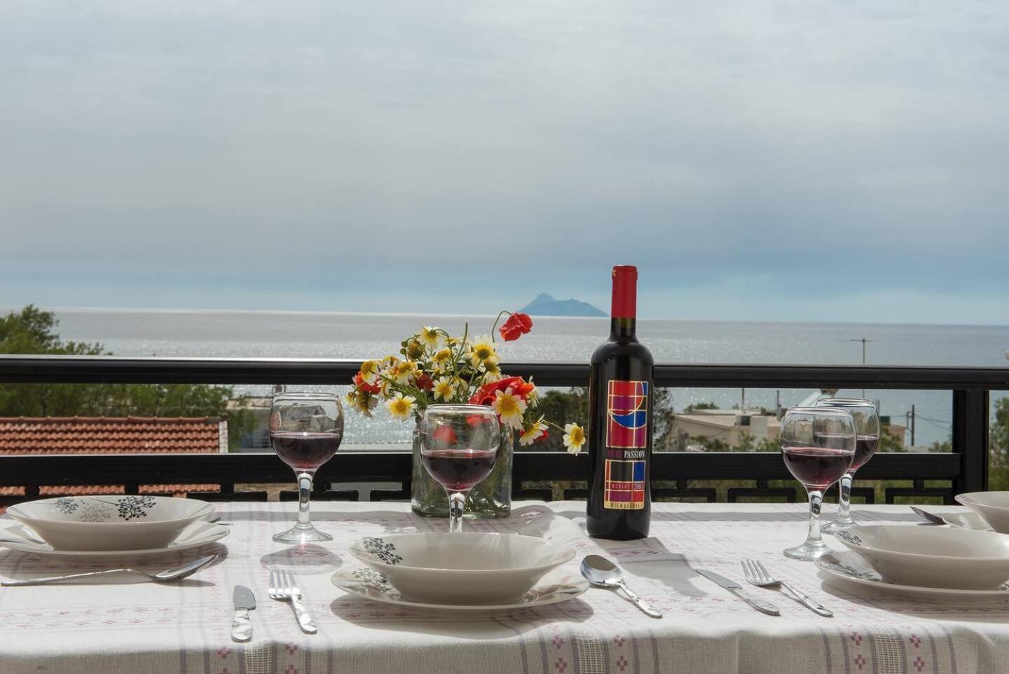 Sofia Apartment, With Sea & Mountain View Καλαμάκι Εξωτερικό φωτογραφία